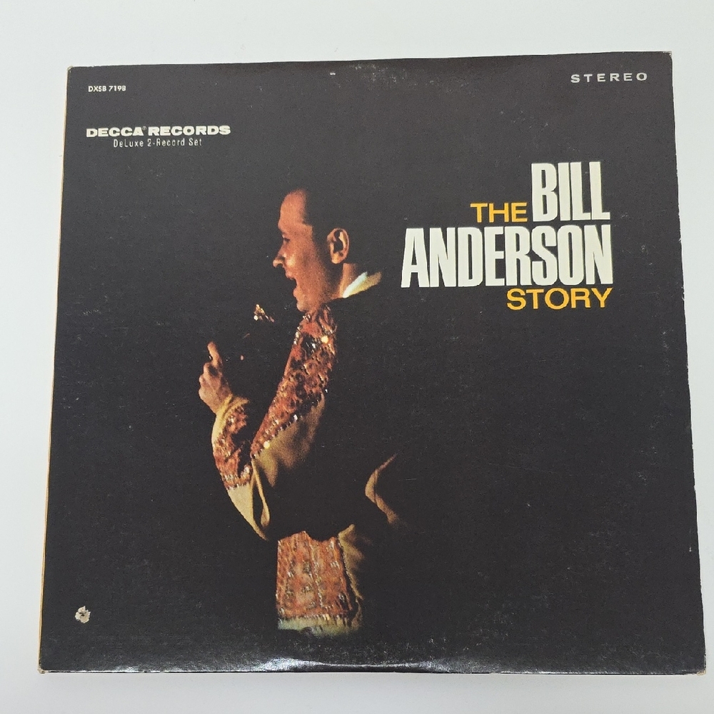 Bill Anderson: The Bill Anderson Story Decca 12" Lp 33 Rpm